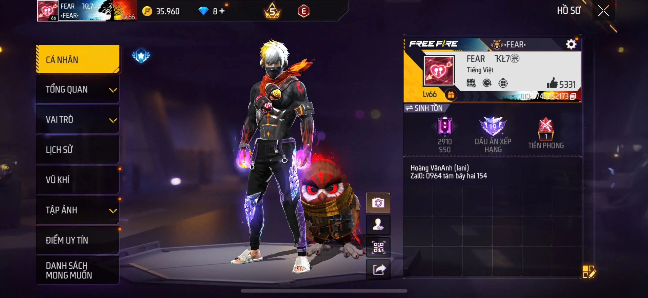 Alternative view of ACC FREE FIRE [#3438]